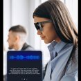 thumbnail image 4 of Smart Smart Glasses Support 144 Languages Touch Control Sound Assistant  5.4 IP65 AI Smart Translation Sunglasses with Mic Speakers, 4 of 7