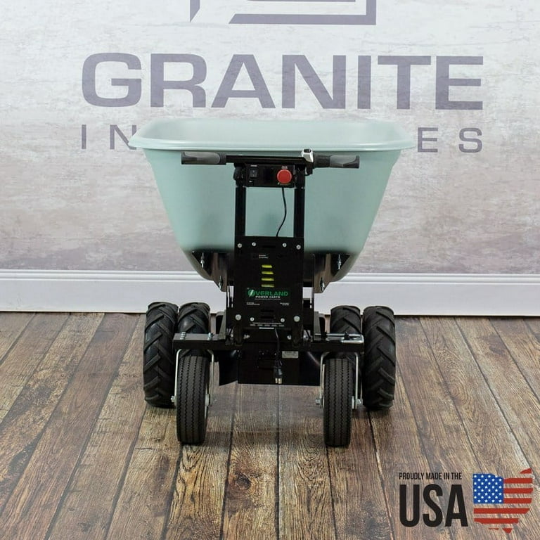 Overland electric 2024 powered wheelbarrow