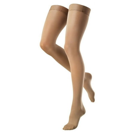 VENOSAN Ultraline Tactel Micro Fiber Thigh High Dot Band 30-40 Beige X-Large