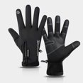 thumbnail image 4 of 1 Pair Waterproof Winter Warm Gloves Windproof Touch Screen Thermal Gloves Men Women Zippered Full Finger Cycling Gloves M, 4 of 5