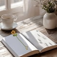 thumbnail image 2 of Flower Crochet Bookmark for Home and Craft - Practical Handmade Design Bookmark for Reading Lovers, 2 of 6