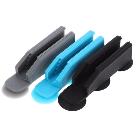 3pcs Pencil Holder for Classroom Student Pen Holder Suction Cup Desk Pencil Clips Silicone