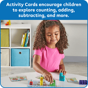 hand2mind Numberblocks 1-10 MathLink Cubes Activity Set, Elementary Math & Counting Toys, Ages 3+