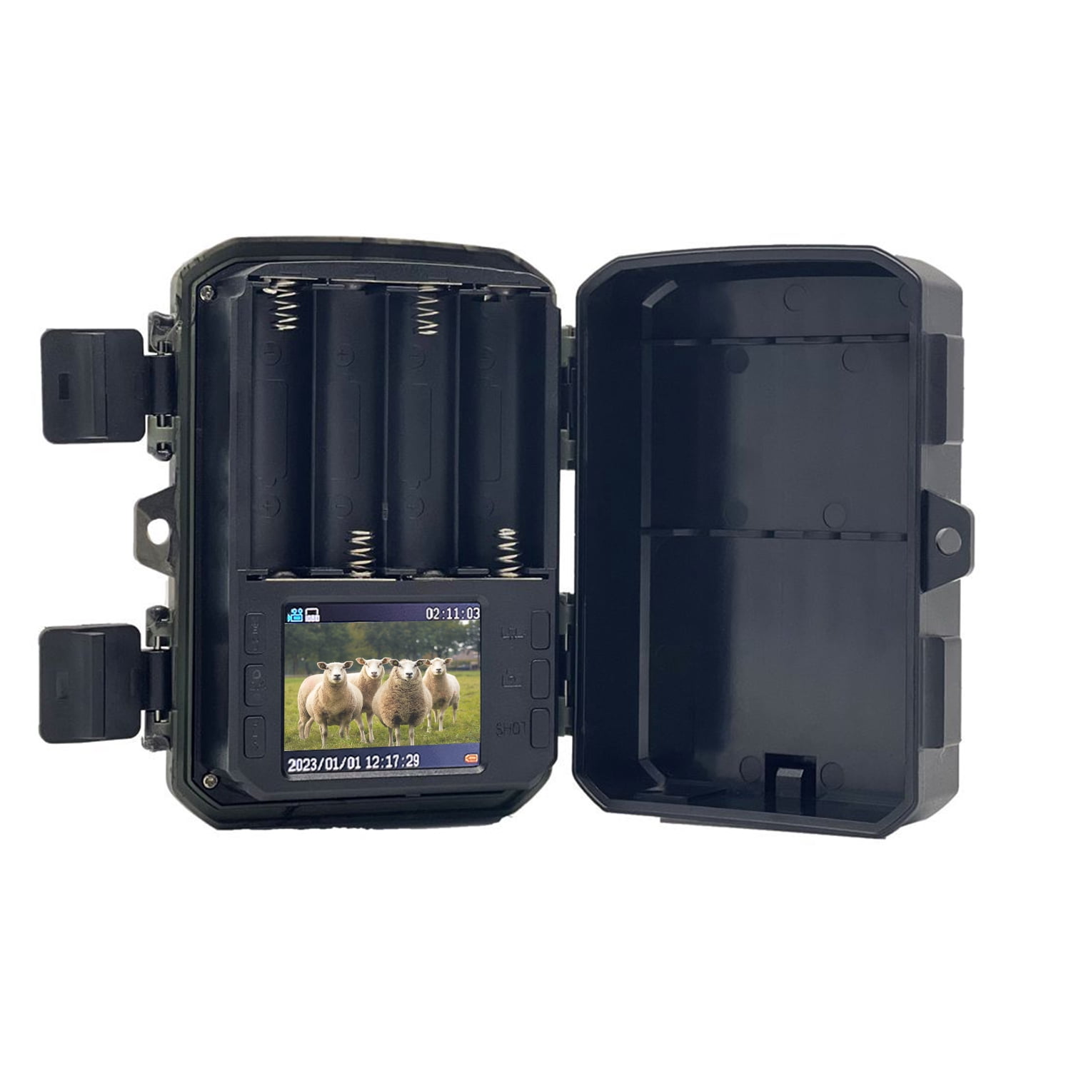 Suntekcam Waterproof Night Vision Hunting Trail Monitors, 4 Pack