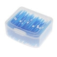 thumbnail image 1 of 80pcs Double-ended Toothpick Tooth Picks Floss Interdental Brush Stick Hygiene Tools, 1 of 7