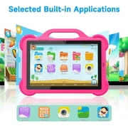 Android 15 Kids Tablet Toddler Tablet for Kids 10 inch Tablet, 8GB RAM+32GB ROM Tableta for Boys Girls, 10.1 IPS Safety Eye Protection Screen Parental Control APP Latest Model Kid Tablets 5G WIFI