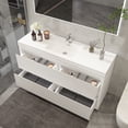 thumbnail image 3 of Vanity Art  60 in. Single Sink Bathroom Vanity with Resin Top, 3 of 9