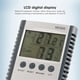 thumbnail image 3 of LCD Digital Thermometer Hygrometer Digital Temperature Humidity Tester Meter Indoor Outdoor, 3 of 4