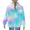 thumbnail image 3 of Mercatoo Cute Tie Dye Hoodies for Teen Girls Oversized Rainbow 𝐇ooded Sweatshirts Trendy Long Sleeve Pullover Shirt Pocket, 3 of 7