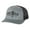 Heather Grey/Black, variant on Christian Jesus Saved My Life 3 Nails Mens Embroidered Mesh Back Trucker Hat, Black/Black