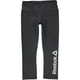 thumbnail image 2 of Pantalones atléticos de compresión Capri de marca Reebok para mujer, gris, mediano, 2 of 3