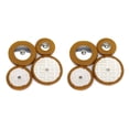 thumbnail image 4 of Yuarrent Set of 25 Tenor Saxophone Replacement Synthetic Pads Leather Tipo 1 2piezas, 4 of 4
