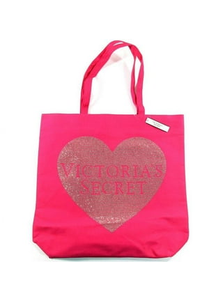 Victoria's Secret PINK XL Lightweight Canvas Shopper Tote Bag, 22 x 16 x  6