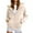 Beige, variant on Womens Merry Christmas Zip Up Hoodie Fleece Sherpa Lined Sweatshirt Jacket Casual Solid Color Winter Thicken Coat with Pockets 3XL