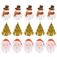 thumbnail image 1 of MasteelfCA 60 Pcs Christmas Paper Wine Glass Cup Decorative Identify Sign Cards, 1 of 7