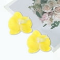 thumbnail image 5 of Ofertas Únicas 2 Pcs Clip de Pico de Pato Phalaenopsis Clips de Pelo de Perlas Falsas para Mujeres Amarillo Limón, 5 of 5
