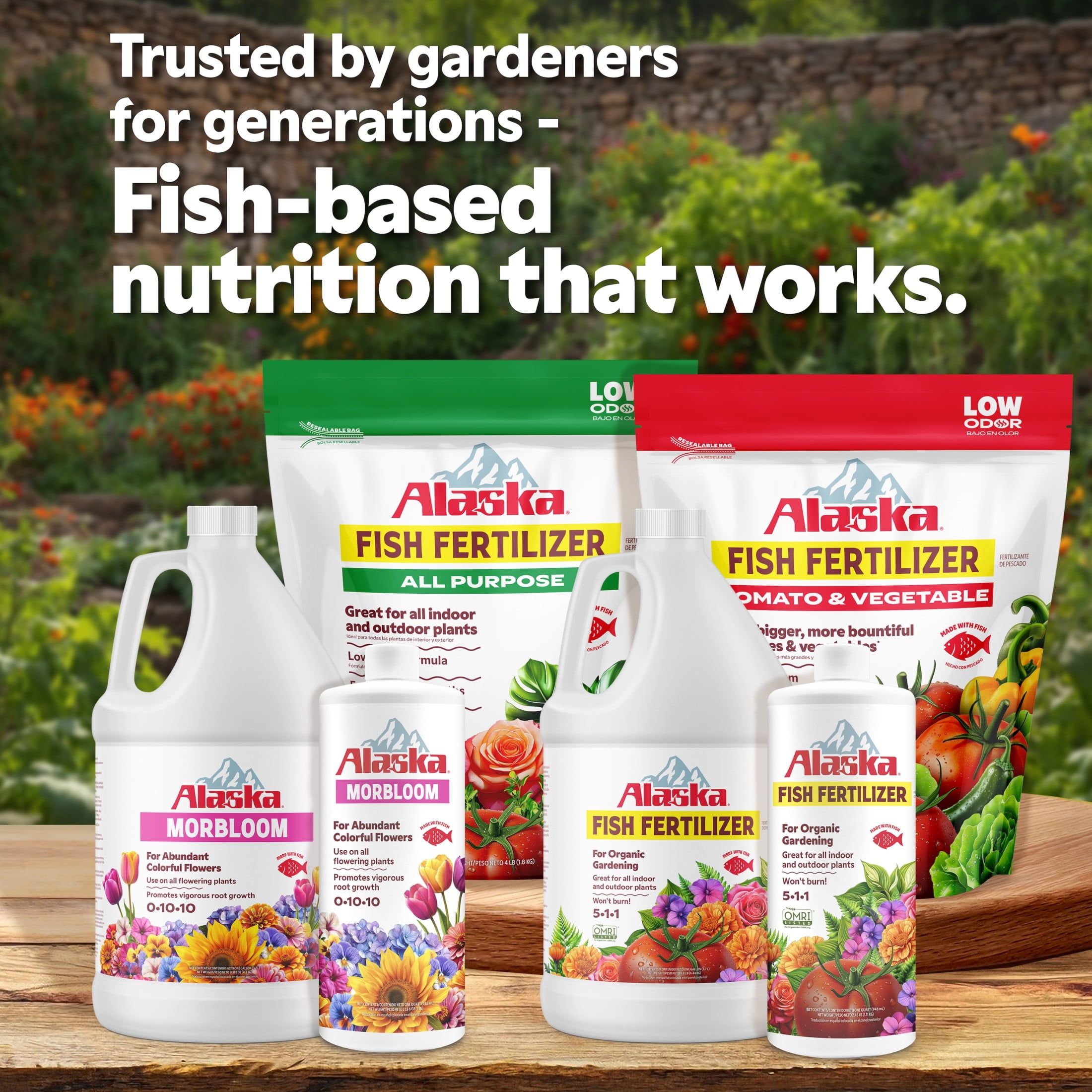 Alaska Morbloom 0-10-10 Plant Food 1qt