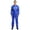 Royal Blue, variant on Men's Front Zip Coveralls Waterproof Reflective Long Sleeve Spray Paint Workwear Jumpsuit Royal Blue XL