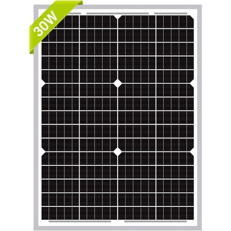 9BB 200W 24V Monocrystalline 200 Watt 24Volt Solar Panel Designed for 24V System Off Grid, High Efficiency Mono Module RV Marine Boat Off Grid (200W New)