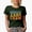 Military Green, variant on Special Area Crew, Sea, Ocean or Shipping Themed, Groovy Retro Wavy Text Merch Gift, Black T-Shirt, XL