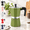 Green-12 cup, variant on Stovetop Espresso Moka Pot, 6 Cup, Red, 10 Oz, Italian Greca Cuban Coffee Maker