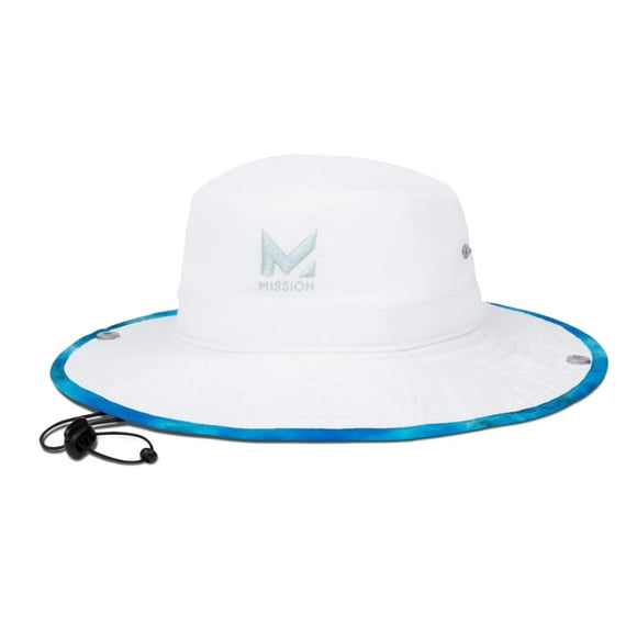 MISSION Gorro refrescante – Gorro unisex de ala ancha para hombres y mujeres – Ligero, plegable y duradero – Se enfría hasta 2 horas