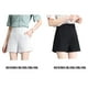 thumbnail image 4 of Primavera Verano cintura alta elegante Color sólido Casual A-line pantalones cortos sueltos pierna ancha traje Delgado señoras pantalones de Prendas para la parte inferior del cuerpo Blanco XS Minnieouse AP019243-01, 4 of 6