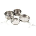 thumbnail image 2 of Camping Cooking Cookware Set 4Pcs Pots Pans Bowl Multifunctional for Fishing, 2 of 8