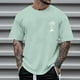 thumbnail image 2 of Playeras Algodon Para Hombre, Camiseta Informal De Verano A La Moda Para Playa, Con Estampado Digital 3D, Solapa Con Botones Y Manga Corta, 22, 2 of 4