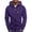 Purple, variant on Vedolay Men's Hoodies Soft Cotton Jacket Sportswear Blue,M