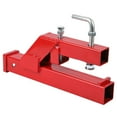 thumbnail image 1 of 2" Clamp on Trailer Hitch Receiver for Tractor Bucket Ball Mount Adapter Compatible with Deere, 1 of 9