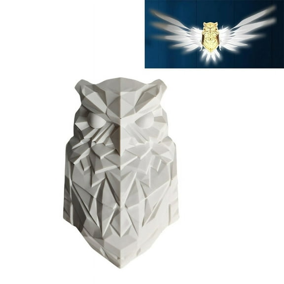 Animals Led Owl Lamp Night Light, Home Decoration for Study Bedroom Dining Room