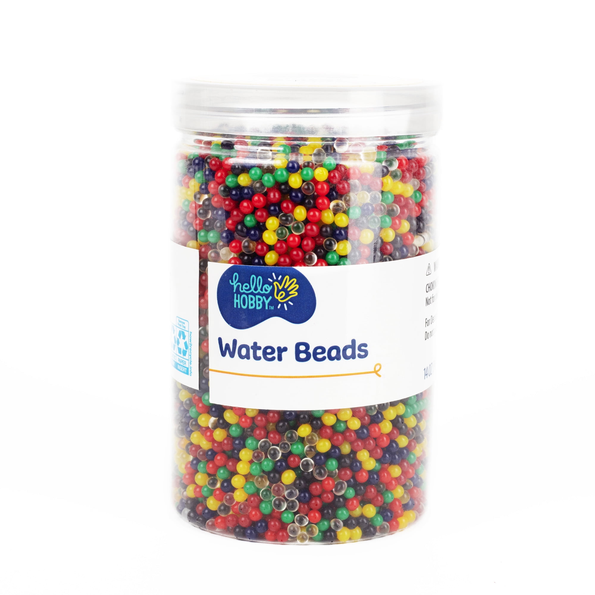 Hello Hobby Multi Color Acrylic Water Beads, 14 oz., 10000+ Pieces