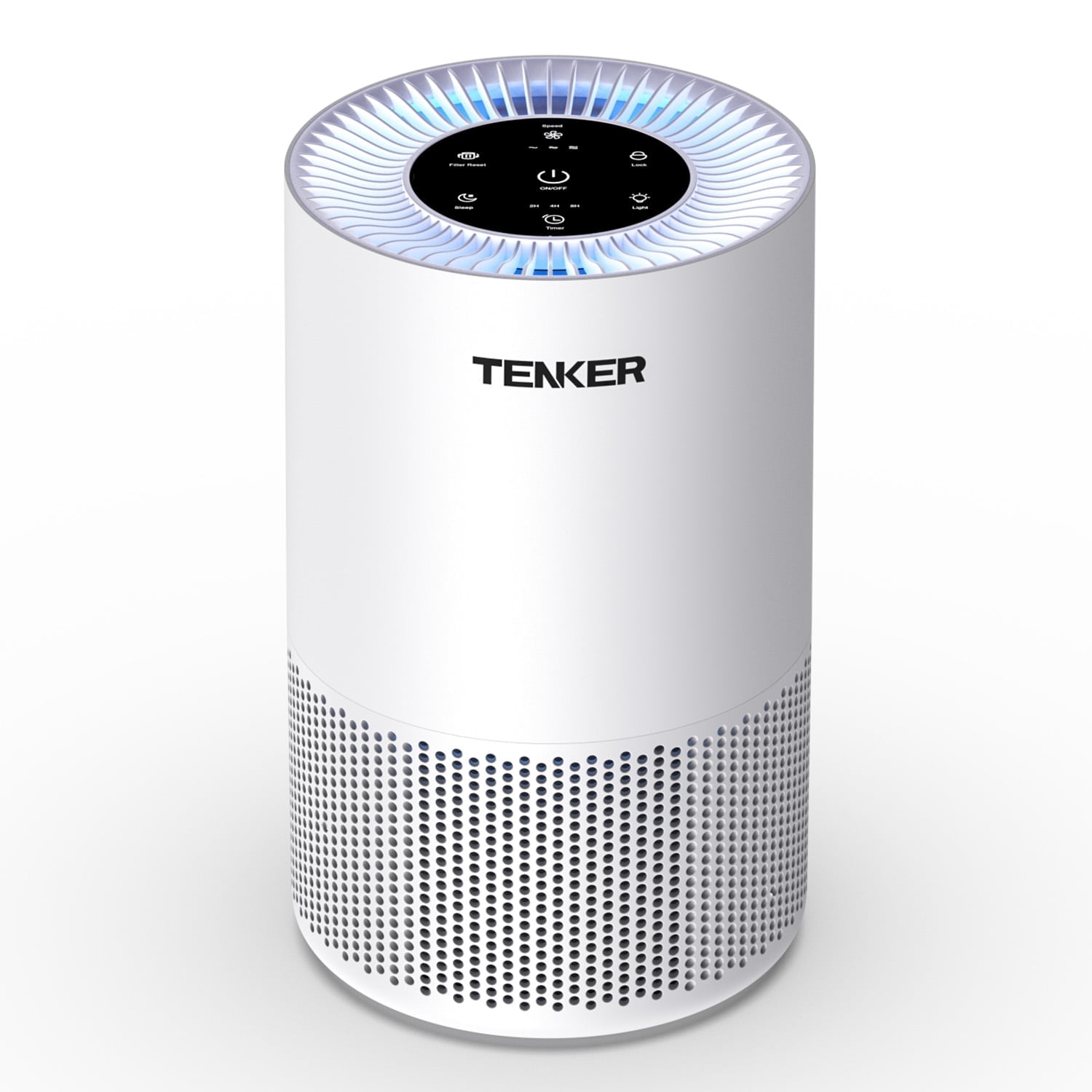 Air Purifier For Home And Bedroom With Aromatherapy, H13 True Air Purifier Cleaner For Bedroom With Night Light, 3 Fan Speed, Sleeping Mode, White