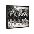 thumbnail image 3 of Stupell Industries Vintage Beach Girls Nature Photography Black Floater Framed Art Print Wall Art, 21 x 17, 3 of 9