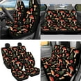 thumbnail image 3 of XYZCANDO Jungle Mushroom Fender Cover Car Coasters Car Cushion Cover Armrest Cover Steering Wheel Cover Lipstick Cover Trash Can Armrest Cover Seat Belt Cover Keychain Interior Decor, 3 of 7