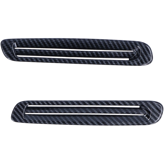 Front Upper Vent Trim, Air Vent Trim Carbon Fiber Style Reliable To Use for Car Modification for Cx-30 2020 2021