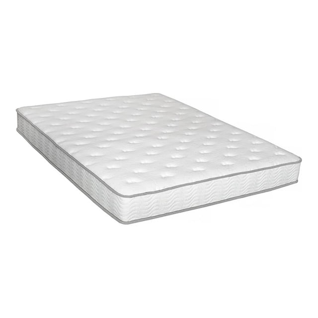 Pemberly Row Matelas Très Grand Contemporain à Ressorts Ensachés/tissu de 8 Pouces en Blanc