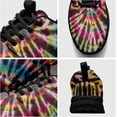 thumbnail image 5 of Coolcustomize Colorful Tie Dye Shoes for Women/Men Non Slip Walking Shoes Comfortable Lightweight Casual Athletic Sneaker, 5 of 6