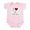 Petal Pink, variant on CafePress - I Love My Real Estate Agent Infant Bodysuit - Baby Light Bodysuit, Size Newborn - 24 Months