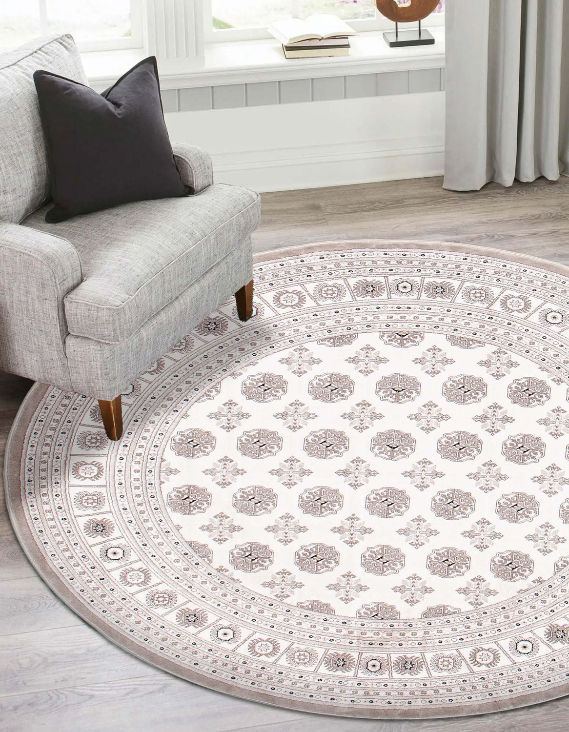 Tapis Tekke Oriental pour Salon, Salle à Manger