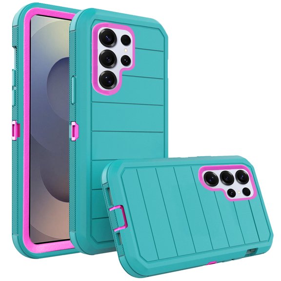 Asuwish Phone Case Compatible with Samsung Galaxy S25 Ultra 5G Hybrid Rugged Shockproof Hard Protective Drop Proof Full Body Heavy Duty Mobile Cell Cover for S25Ultra 25S S 25 25Ultra Women Men Green