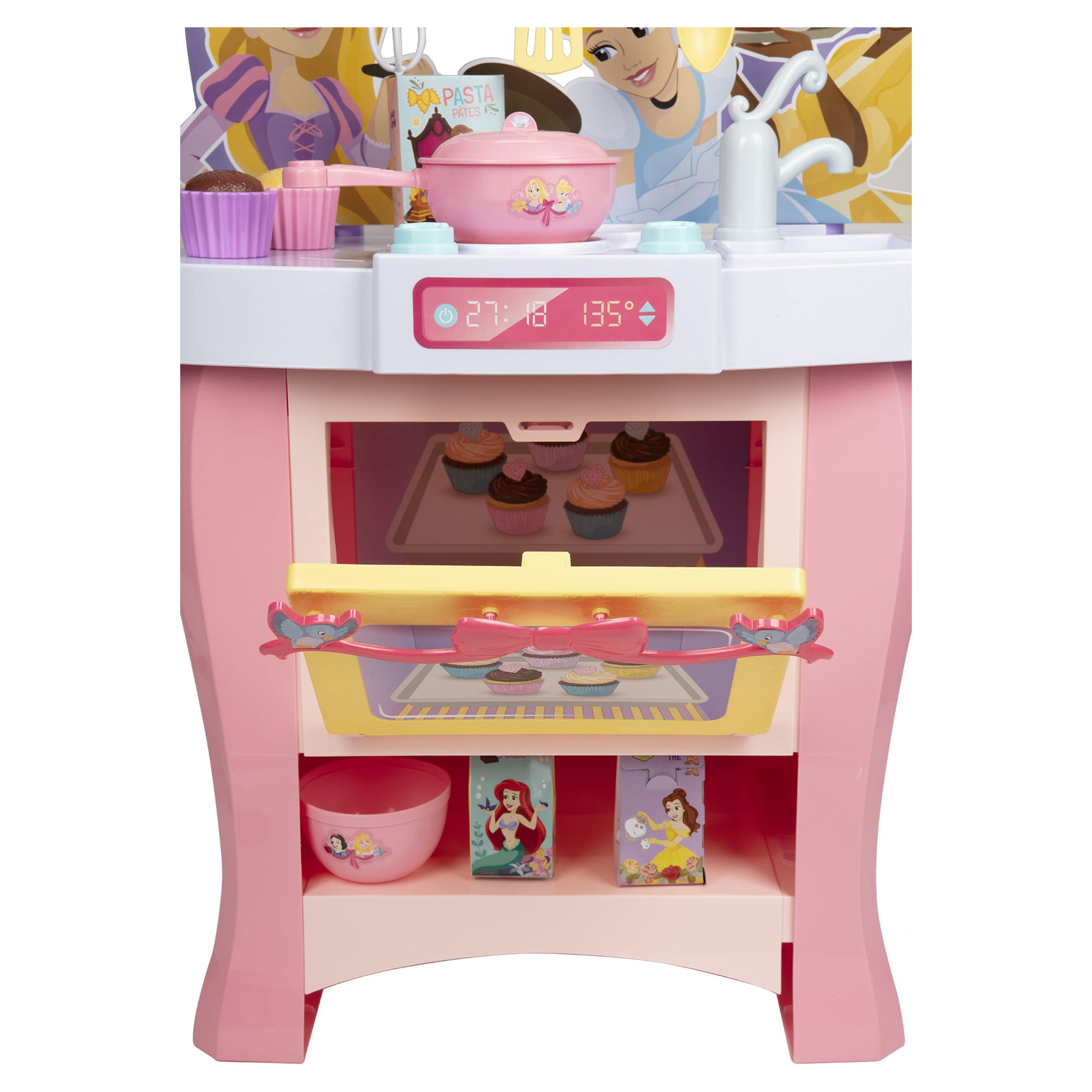 Disney Princess Play Kitchen Includes 20 Accessories, over 3 Feet Tall - image 5 of 6