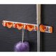 thumbnail image 2 of Gancho de almacenamiento de cocina Estante de almacenamiento de aluminio Clip de trapeador (B4 mejorado-Naranja 50 cm), 2 of 4