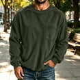 thumbnail image 2 of StSilkitty Men's Sweatshirt Tops Long Sleeve Crew Neck Pullover Sweatshirts with Pocket Fall Winter Lightweight Casual Clothes, 2 of 6