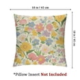 thumbnail image 4 of Spring Pillow Sham, Valley Flowers Medley of Lilly Hydrangea Pin Cushion Protea Gardenia and Tulips, Decorative Standard Queen Size Printed Pillowcase,  Multicolor, 4 of 7
