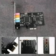 thumbnail image 5 of Pcie Sound Card 5.1, Pci Express Surround 3d Audio Card For Pc With High Direct Sound Performance Low Profile Bracket, 5 of 5