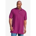 thumbnail image 6 of KingSize Men's Big & Tall Longer-Length Shrink-Less Cotton Polo Shirt, 6 of 6