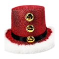 thumbnail image 2 of yuksok Chapeau de Noël Décoratif pour Tenue de Fête Rouge, 2 of 9