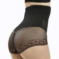 thumbnail image 2 of HUPOM Boyshort Underwear For Women Underwear For Women In Clothing Briefs Leisure None Seamless Waistband Black XL, 2 of 4